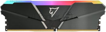 Оперативная память NETAC Shadow, DDR4, 16GB (1x16GB), 3200MHz, CL16, DIMM, с радиатором, RGB, серый
