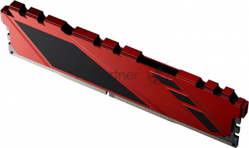 Оперативная память NETAC Shadow, DDR4, 8GB (1x8GB), 3600MHz, CL18, DIMM, с радиаторами, красный
