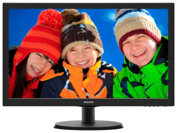 Монитор Philips  223V5LSB2 (10/62) Чёрный