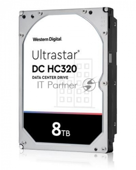 Жесткий диск Western Digital SAS 8TB 7200RPM 12GB / S 256MB DC HC320 HUS728T8TAL5204_0B36453