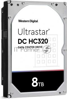 Жесткий диск Western Digital Ultrastar DC HC320 SATA-III 8Tb (7200rpm) 256Mb 3.5" HUS728T8TALE6L4
