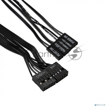 Корпус Minitower ExeGate BAA-113-AAA350 (mATX, БП AAA350 с вент. 8см, 2*USB, аудио, черный)