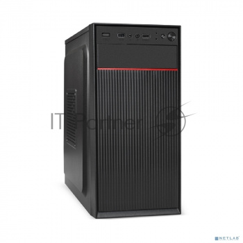 Корпус Minitower ExeGate BAA-113-AAA450 (mATX, БП AAA450 с вент. 8см, 2*USB, аудио, черный)