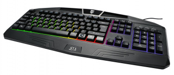 Клавиатура проводная Jet.A GamingLine K16 LED Чёрный
