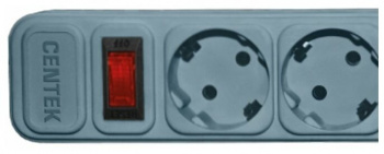 Фильтр-удлинитель Centek CT-8900-5-4,5 Gray