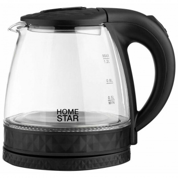 Чайник электрический HOMESTAR HS-1053 черный