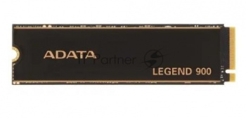 Накопитель SSD ADATA LEGEND 900, 512Gb, PCIe 4.0 x4, M.2 2280, NVMe, R/W 6200/2300, с радиатором