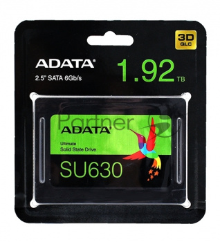Накопитель SSD ADATA Ultimate SU630, 1920Gb, 2.5", SATA III, R/W 520/450
