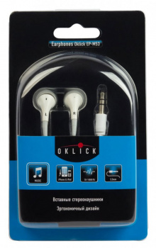 Наушники проводные Oklick EP-M53
