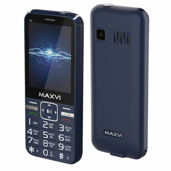 Мобильный телефон Maxvi P3 blue