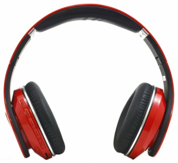 Наушники беспроводные Crown CMBH-9299 Bluetooth MP3/FM Красный