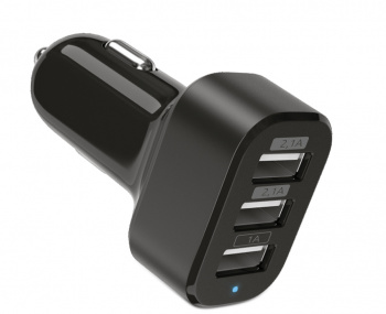 Зарядное устройство от прикуривателя 12-24в Partner 033320 3USB 5.2A