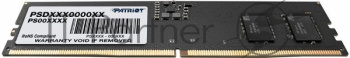 Оперативная память Patriot Signature, DDR5, 32GB (1x32 GB), 4800 MHz, CL40, DIMM