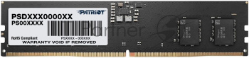 Оперативная память Patriot Signature, DDR5, 32GB (2x16 GB), 5600 MHz, CL46, DIMM