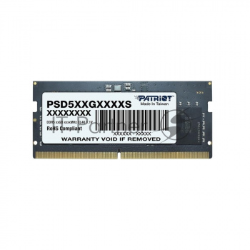 Оперативная память Patriot Signature, DDR5, 8GB (1x8 GB), 4800 MHz, CL40, DIMM
