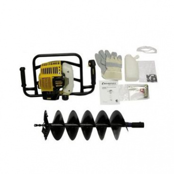 Мотобур CHAMPION AG 252 + шнек 200 мм C8053 (AG252)