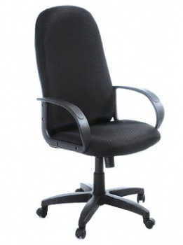 Компьютерное кресло АЛВЕСТ Кресло AV 108 PL (727) MK ткань 418 черная