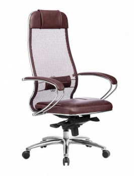 Компьютерное кресло МЕТТА Кресло Samurai SL-1.04 Темно-бордовый