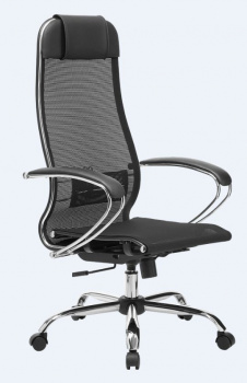 Компьютерное кресло МЕТТА Кресло МЕТТА-12/подл.101/осн.003 Черный