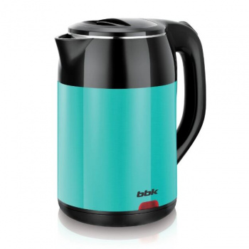 Чайник электрический BBK EK1709P черный/бирюзовый