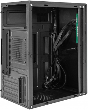 Корпус Minitower ExeGate BAA-408-UNS500 (mATX, БП UNS500 с вент. 12см, 2*USB, HD Audio, черный)
