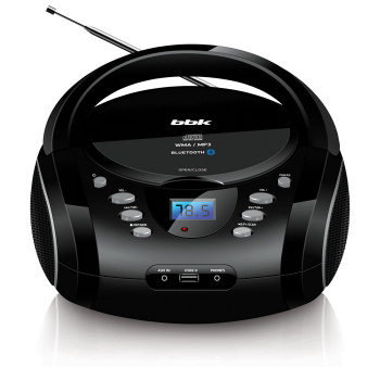 Магнитола BBK BX165BT Чёрный