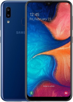 Смартфон Samsung SM-A205F Galaxy A20 (2019) Синий