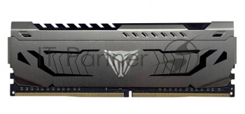Оперативная память Patriot Viper Steel, DDR4, 16GB (1x16 GB), 3600 MHz, CL18, DIMM, радиатор, чёрный