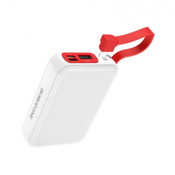 Внешний аккумулятор Borofone BT24 Quick Power for Micro 10000mAh Белый