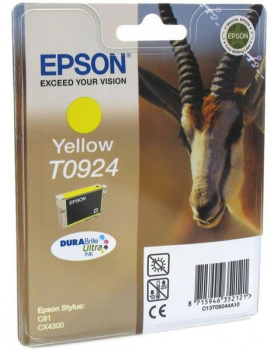 Картридж струйный Epson Stylus T0924 Желтый