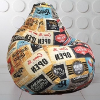 Кресло-мешок VENTAL Люкс XL Медиум Лэйбл 01