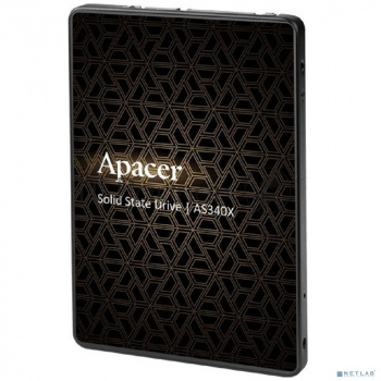 Накопитель SSD Apacer AS340X, 480Gb, 2.5", SATA III, R/W 550/520