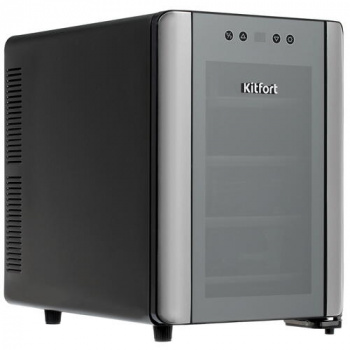 Винный шкаф Kitfort КТ-2402/серебристый