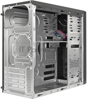Корпус Minitower ExeGate MA-373X-UNS500 (mATX, БП UNS500 с вент. 12см, 2*USB, аудио, черный)